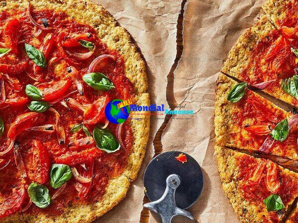 Cauliflower Pizza with Lemon-Infused Tomatoes