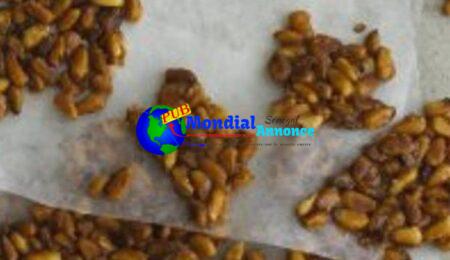 Salted Pine Nut Toffee Recipe