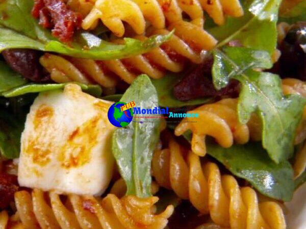 Fusilli with Solar-Dried Tomato Vinaigrette