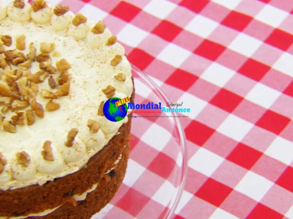 Lowered Sugar Carrot Cake