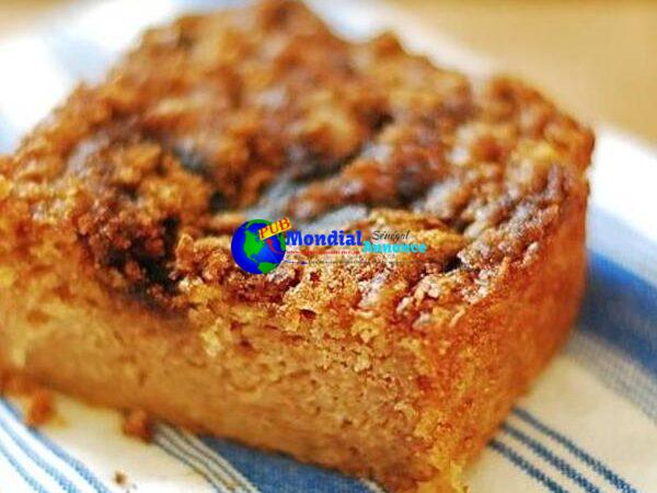 Apple Bread With Cinnamon Sugar Topping