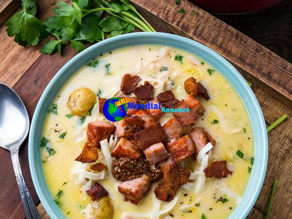 Chicken Cordon Bleu Soup