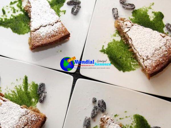 Mediterranean Citrus Olive Oil Cake With Candy Basil Drizzle And Candied Olives (Gluten Free)