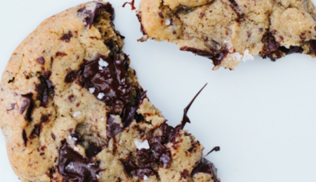 Salted Chocolate Chip Cookies