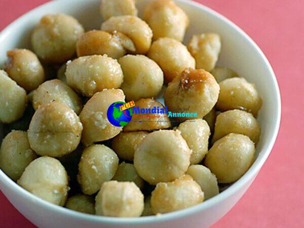 Candied Macadamia Nuts