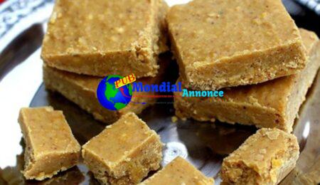 Besan Barfi – Chickpea Flour Fudge Diamonds