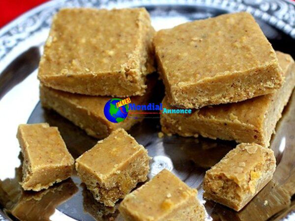 Besan Barfi – Chickpea Flour Fudge Diamonds