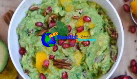 Mango and Pomegranate Guacamole