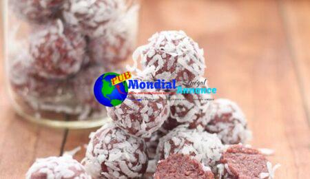 No-bake Raspberry Zinger Bites