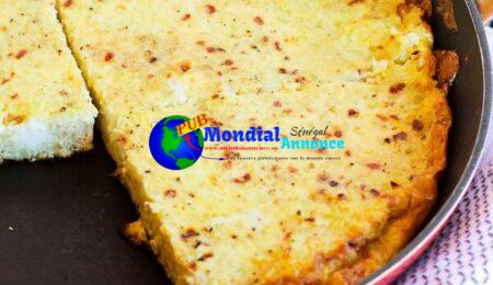 Paleo Cauliflower Rice Crusted Frittata