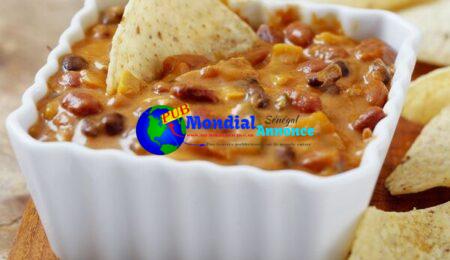 Vegetable Chili Con Queso