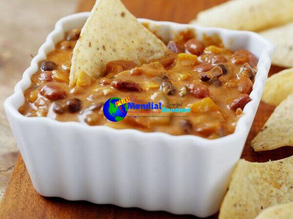 Vegetable Chili Con Queso