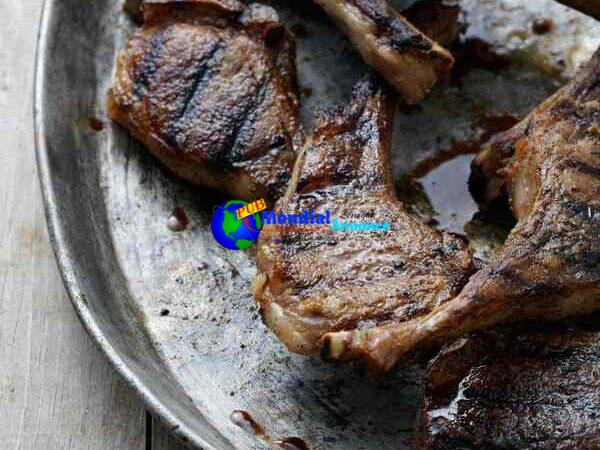 Grilled Lamb Chops with Cumin-Paprika Salt