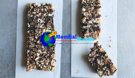 Salted Darkish Chocolate Nut Bars