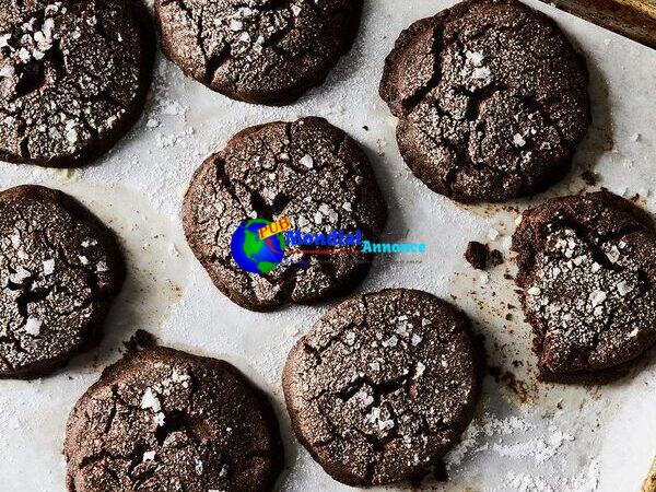 Salted Chocolate Buckwheat Cookie