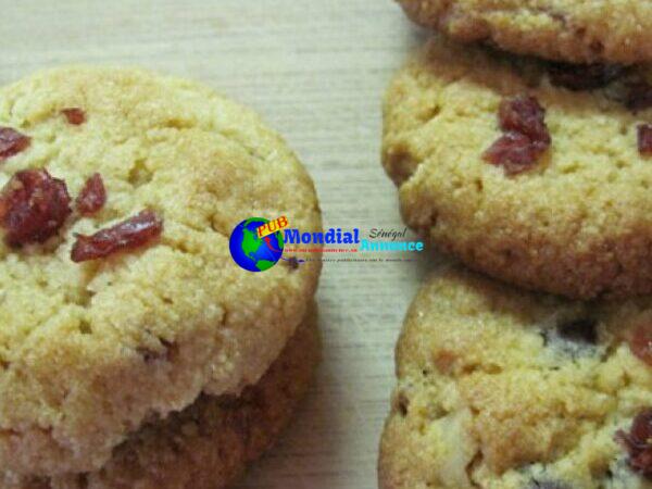 Cherry, Walnut, and Chocolate Chip Cookies