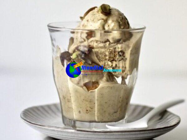 No-Churn Pistachio Ice Cream