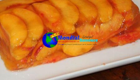 Peaches and Cava Terrine