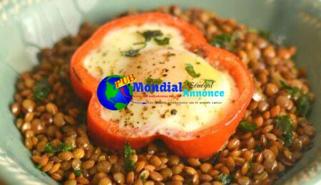 Egg Cup Lentil Bowl