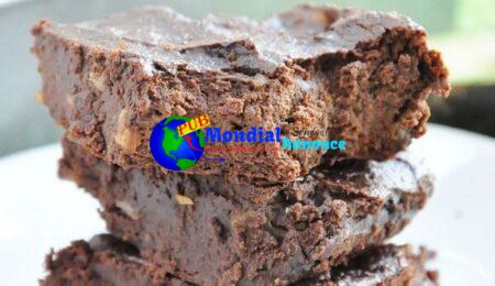 Avocado Walnut Brownies