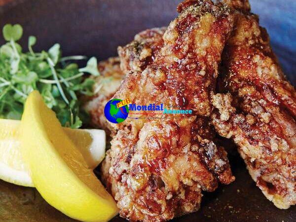 Japanese-Model Rooster Wings (Teba No Karaage)