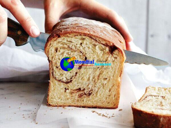 No-Knead Cinnamon Swirl Bread