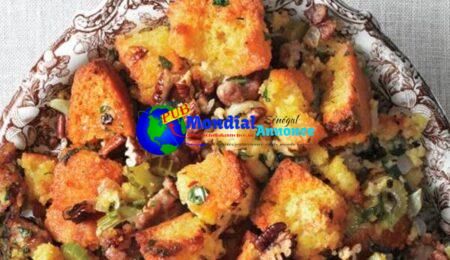 Cornbread, Sausage, and Pecan Dressing