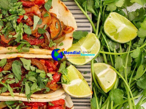 THE BEST VEGAN CORN TACOS WITH BELL PEPPER AND CILANTRO