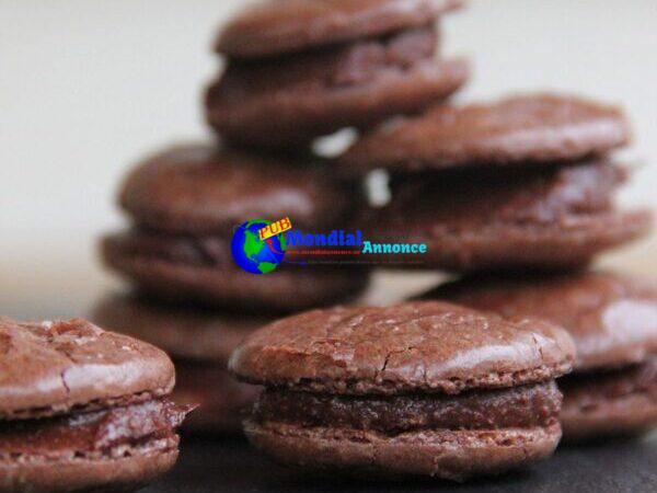 Chocolate-Chocolate Macarons