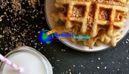 Toasted Coconut Waffles