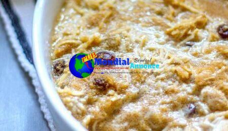 Amaranth Pudding with Coconut and Raisins