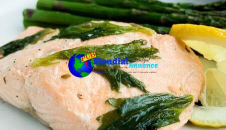 Celery Leaf & Fennel Poached Salmon