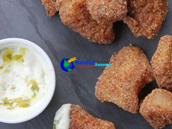 Almond Flour Fish Nuggets