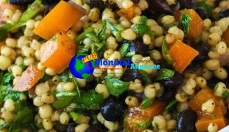 Sorghum Dusky Bean Salad