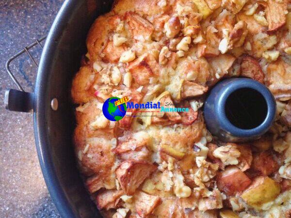 Breakfast in Mattress Apple Cake