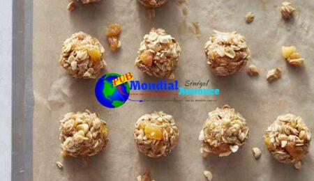 No-Bake Apricot and Oat Nuggets