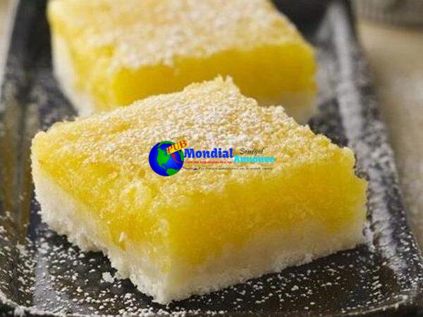 Gluten Free Lemon Squares