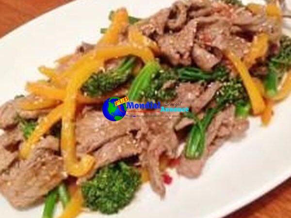 Gluten Free Sizzling Sesame Red meat