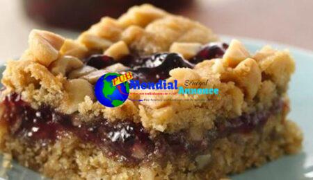 Gluten Free Peanut Butter And Jam Cookie Bars