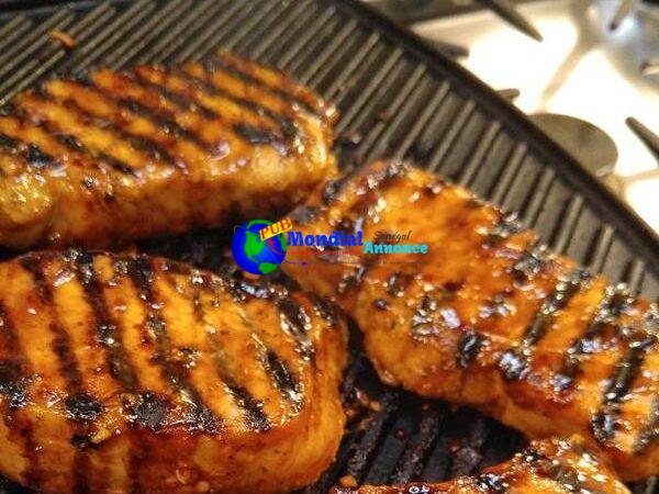 Gluten Free Honey Garlic Pork Chops