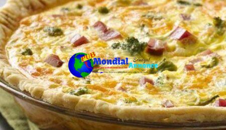 Gluten Free Broccoli Ham Quiche