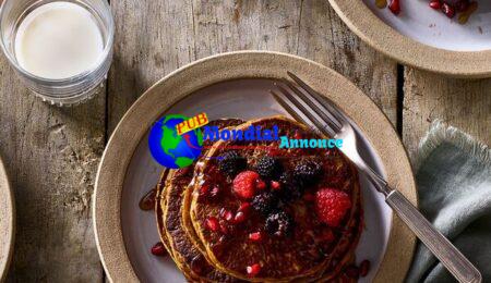 Gluten-Free Pumpkin-Oat Pancakes