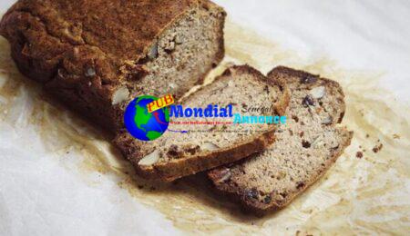 Banana bread (gluten, sugar and lactose free)