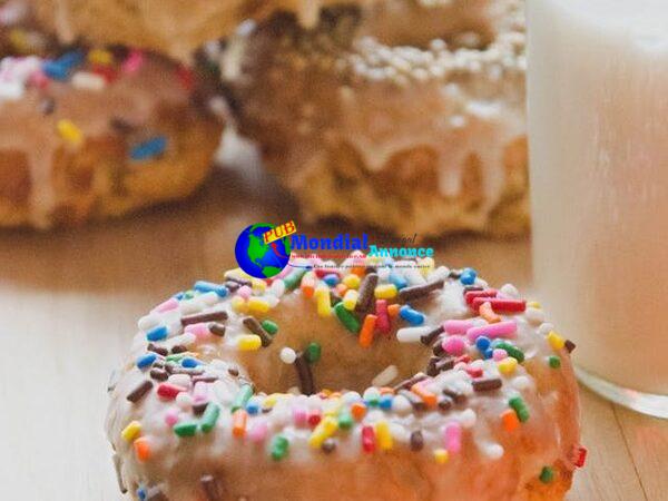 Recipe: Gluten-Free Baked Vanilla Spice Sprinkle Doughnuts