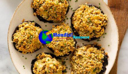 Walnut-Stuffed Portobello Mushrooms Are the Definition of a Plant-Essentially based fully Indulgence