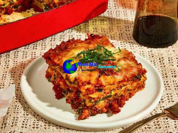 Vegetarian Lasagna “Bolognese” with Plant-Primarily based Meat