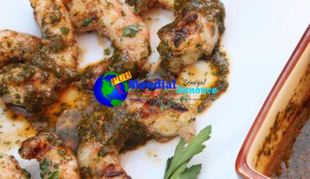 Grilled Cramped With Chermoula Recipe