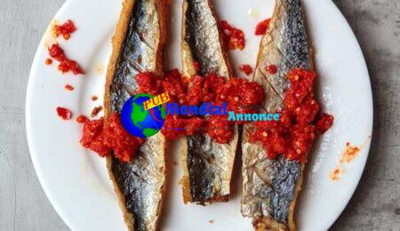 Ikan Balado (Padang-Sort Grilled Mackerel with Sambal)