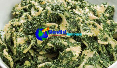 Farfalle with Cavolo Nero Pesto