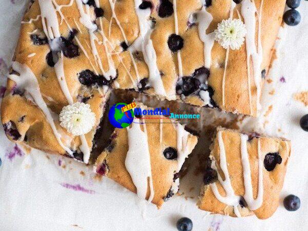 Easy Blueberry Snack Cake